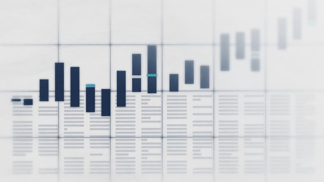 Soft abstract data grid texture